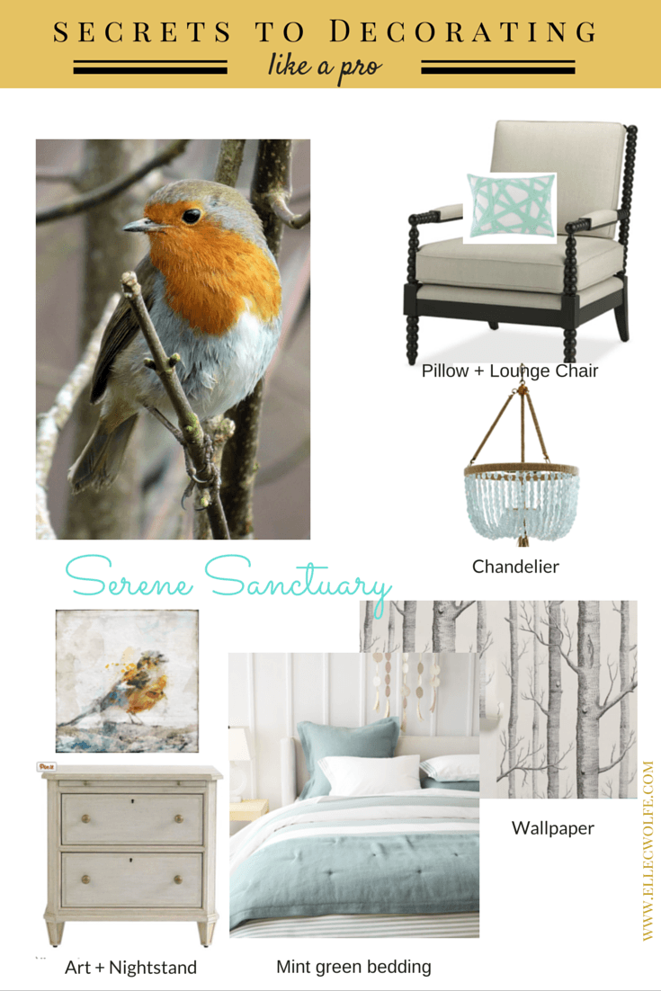 Elle C. Wolfe interiors, Design Soulution, sanctuary bedroom idea