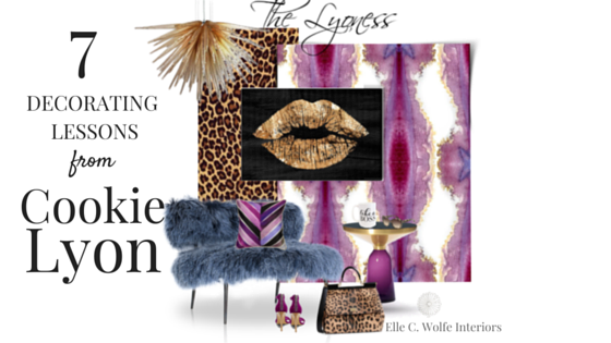 7 decorating lessons from Cookie Lyon