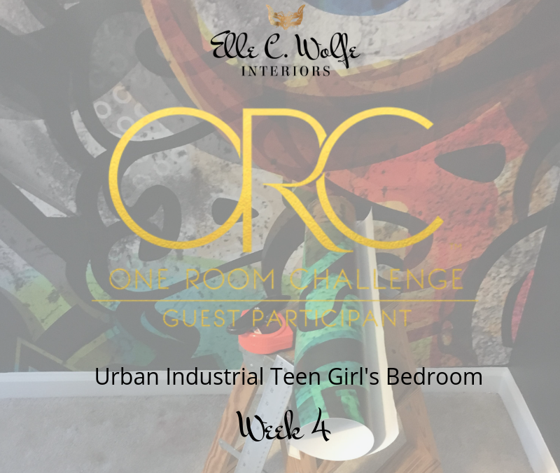 One Room Challenge Week 4-Teen Girl Room